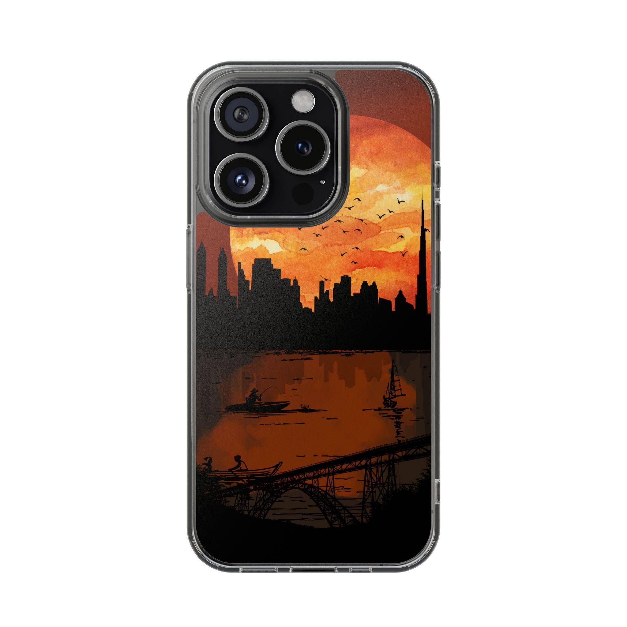 Fading Fire: The Mystery of the Dark Sunset Clear Cases