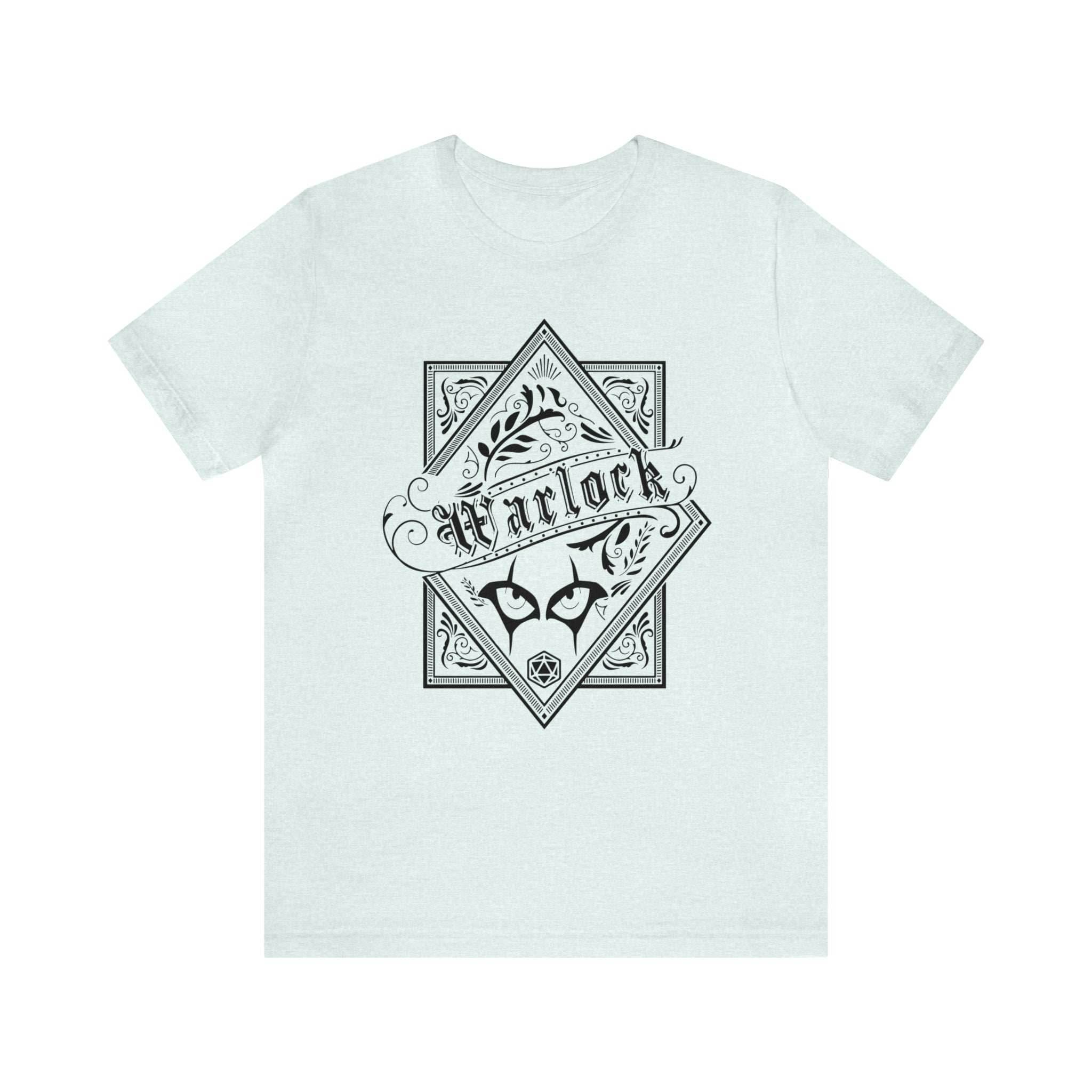 Warlock Class Shirt - Heather Ice Blue / S