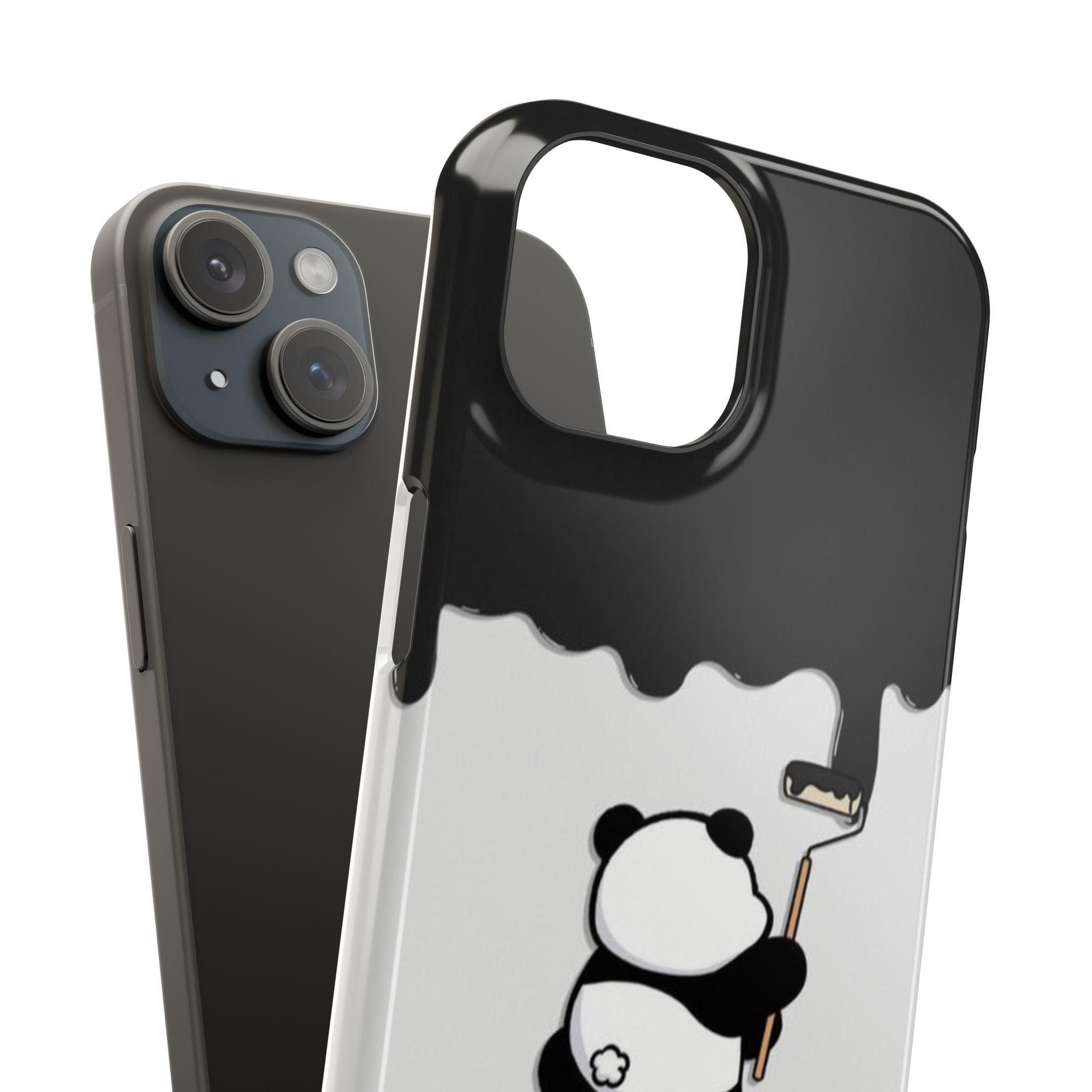 Artistic Panda Phone Case – A Masterpiece in the Making!