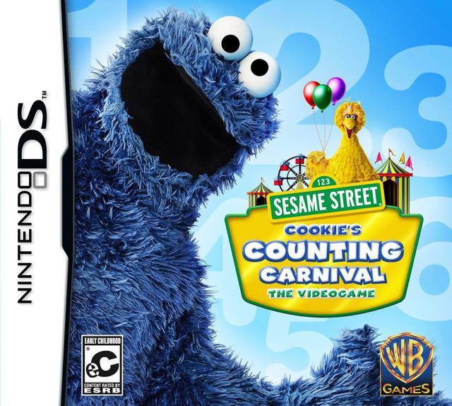 Sesame Street: Cookie's Counting Carnival (Nintendo DS) - Game Manual Only