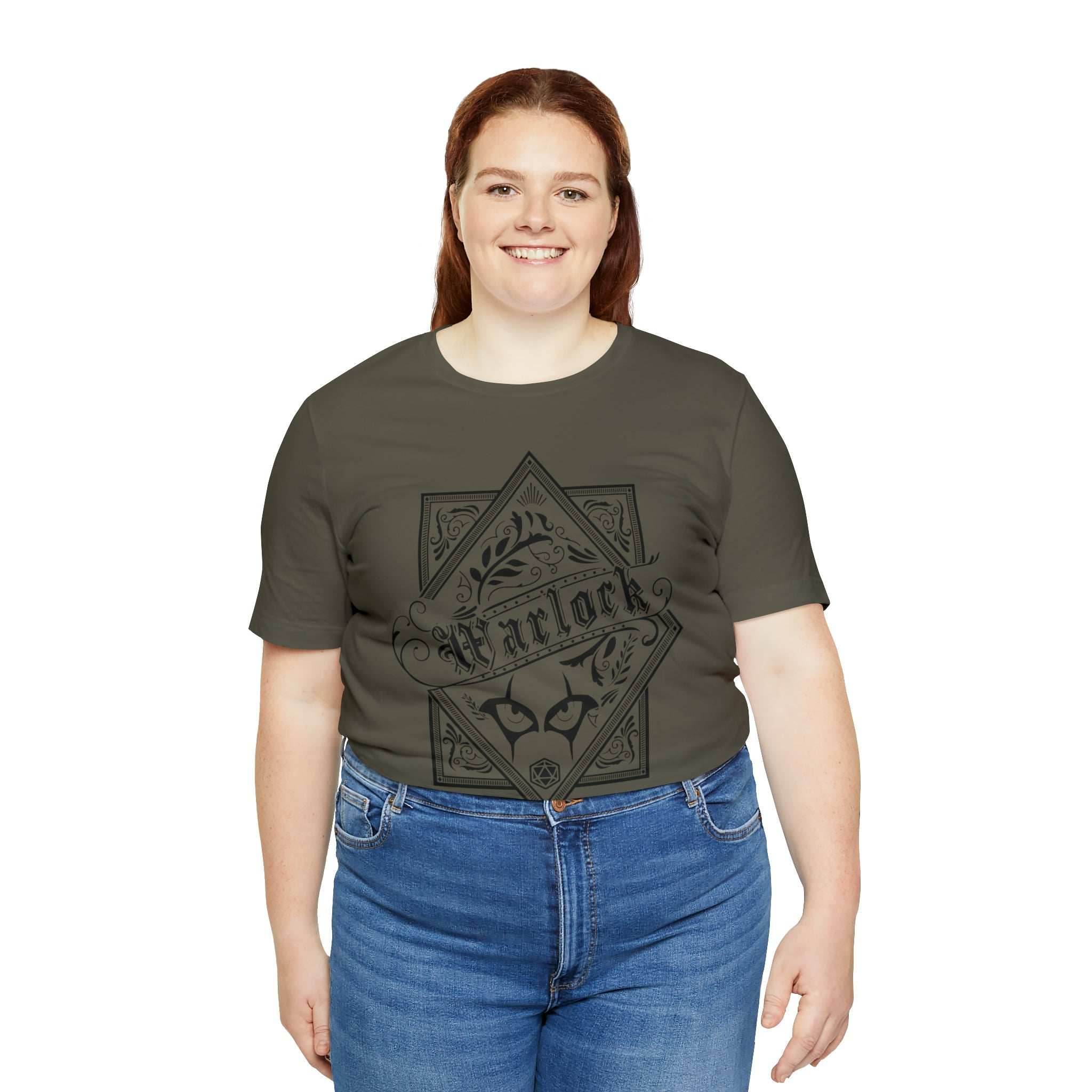 Warlock Class Shirt - Army / S