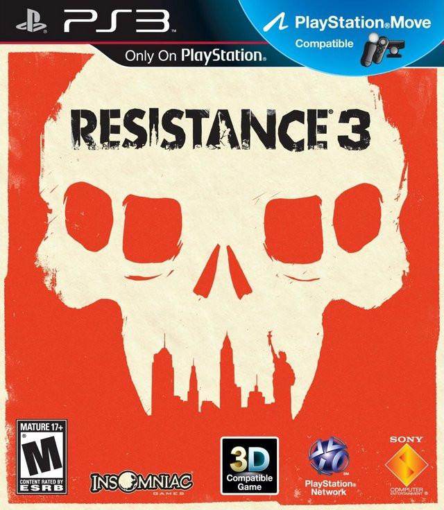 Resistance 3 (Playstation 3) - Game Manual Only