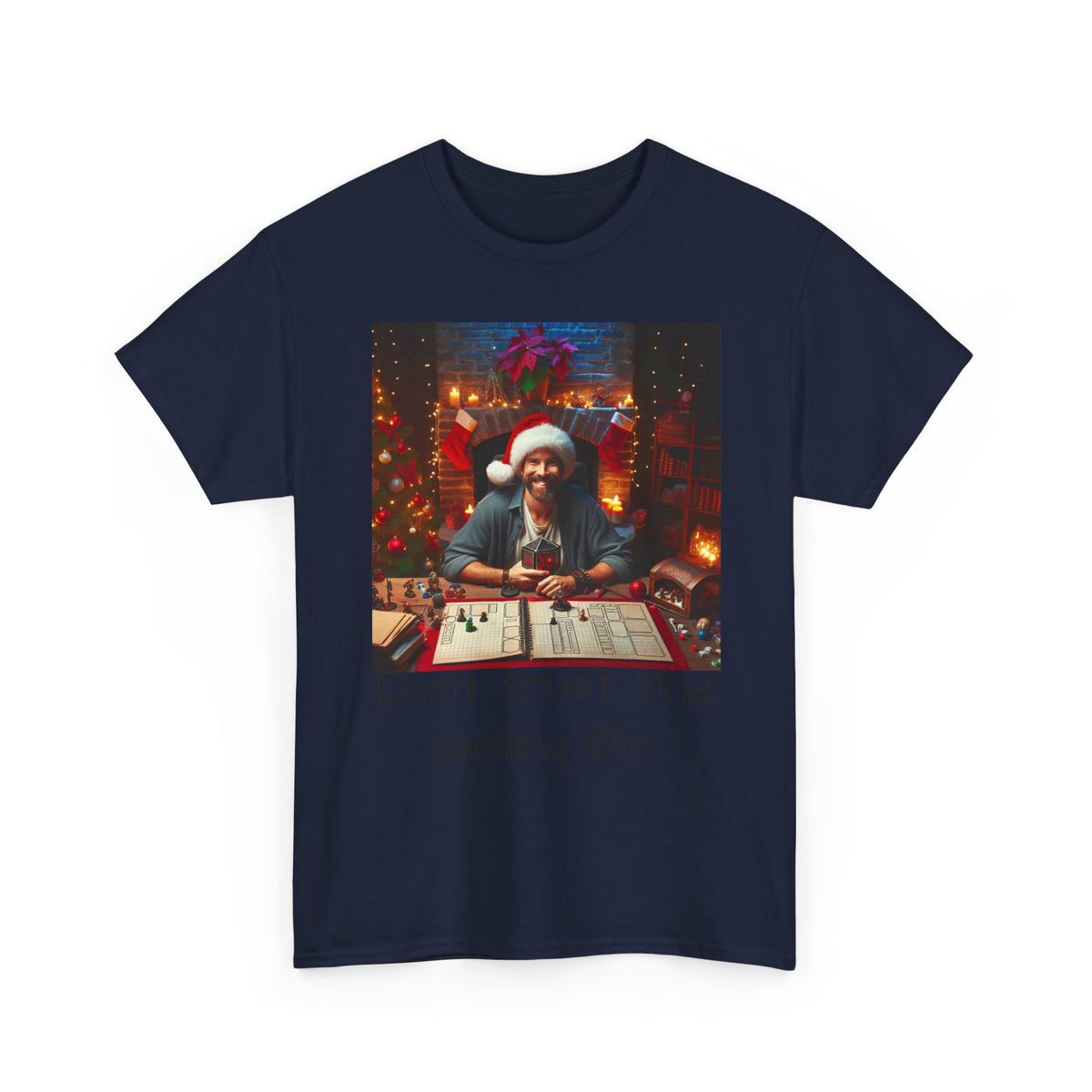 Don't Trust the smiling DM Unisex Heavy Cotton Tee