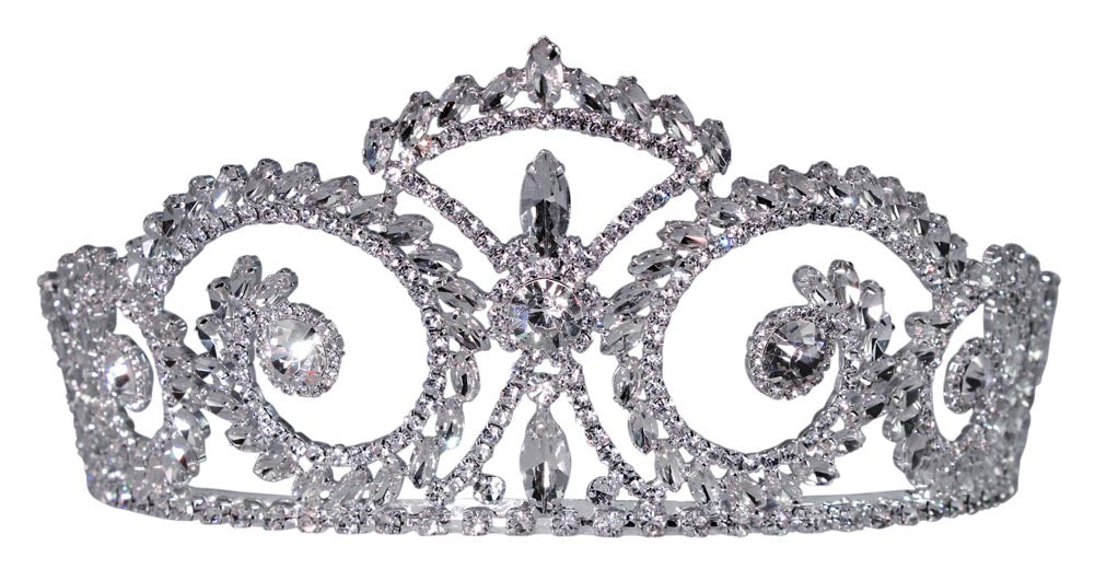 #15894 - Navette Swirl Tiara