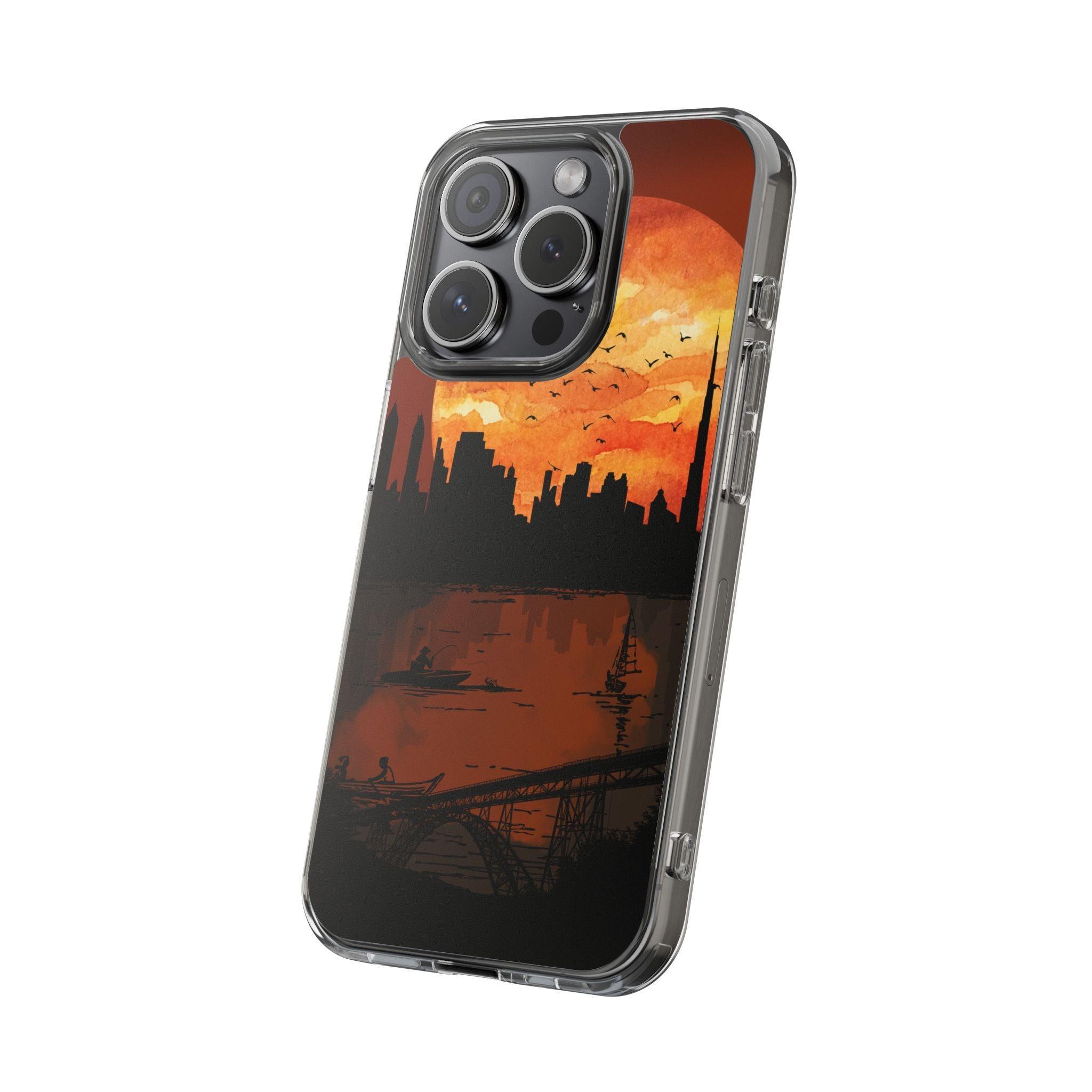 Fading Fire: The Mystery of the Dark Sunset Clear Cases