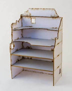 15mm Damaged European Building (Matboard) - 15MCSS100-D - 
