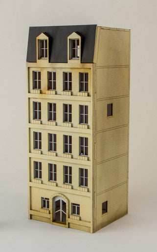 15mm European City Building (Matboard) - 15MCSS101 - 