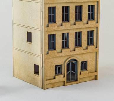 15mm European City Building (Matboard) - 15MCSS105 - 