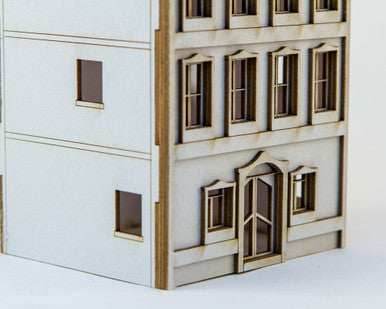15mm European City Building (Matboard) - 15MCSS107 - 