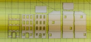 15mm European City Building (Matboard) - 15MCSS111 - 