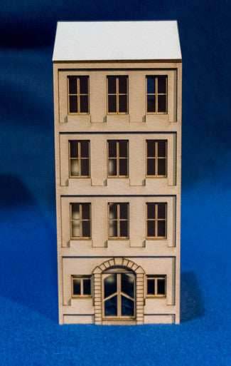 15mm European City Building (Matboard) - 15MCSS111 - 