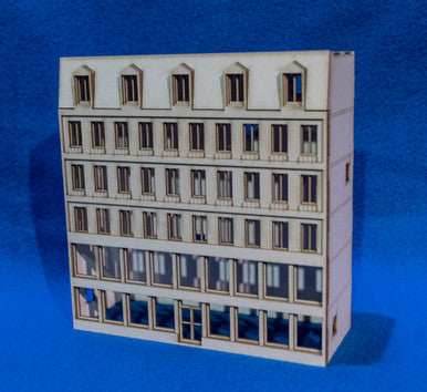 15mm European City Building (Matboard) - 15MCSS122 - 