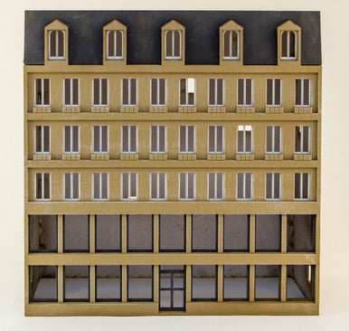 15mm European City Building (Matboard) - 15MCSS122 - 