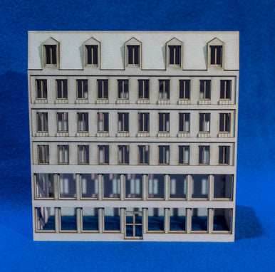 15mm European City Building (Matboard) - 15MCSS122 - 