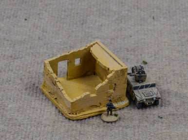 28mm Ruined Afghan Style Hovel - 28MMDF070 - 