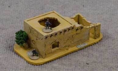 Ruined Afghan Style Hovel (MDF) - 15MMDF073 - 