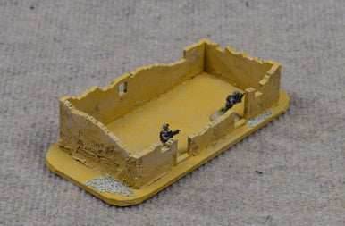 Ruined Afghan Style Hovel (MDF) - 15MMDF075 - 