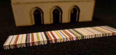 15mm Two Story Building (MDF) - 15MMDF129 - 