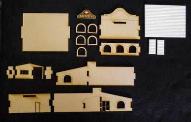 15mm Taco Bell Store (MDF) - 15MMDF163 - 