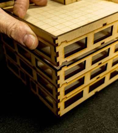 15mm Modular Skyscraper - Ground Floor - 15MMDF169-1 - 