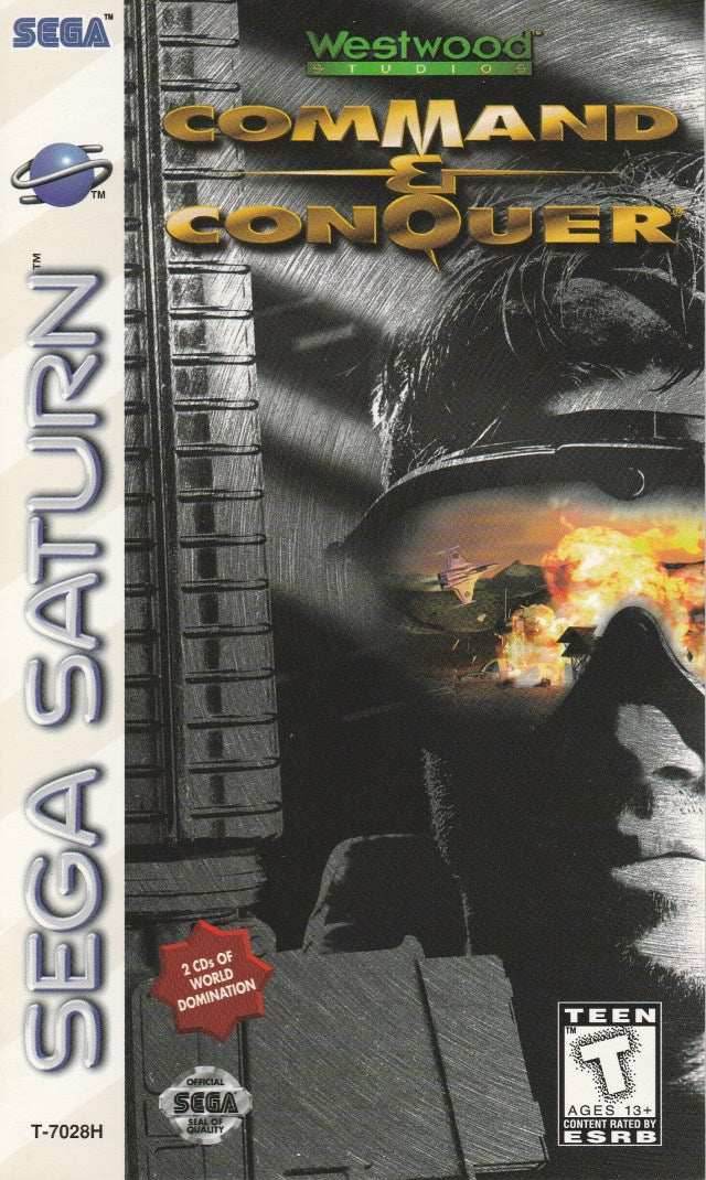 Command & Conquer (Sega Saturn) - Game Manual Only