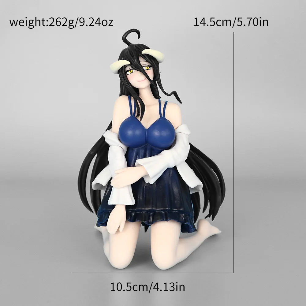 15cm Kawaii Kneeling girl PVC Action Figure Anime Figure Model Toys Figure Collection Doll Gift Color box packaging