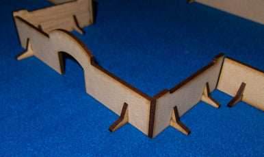 Compound Walls, Free Standing (MDF) - 15MMDF033-1 - 