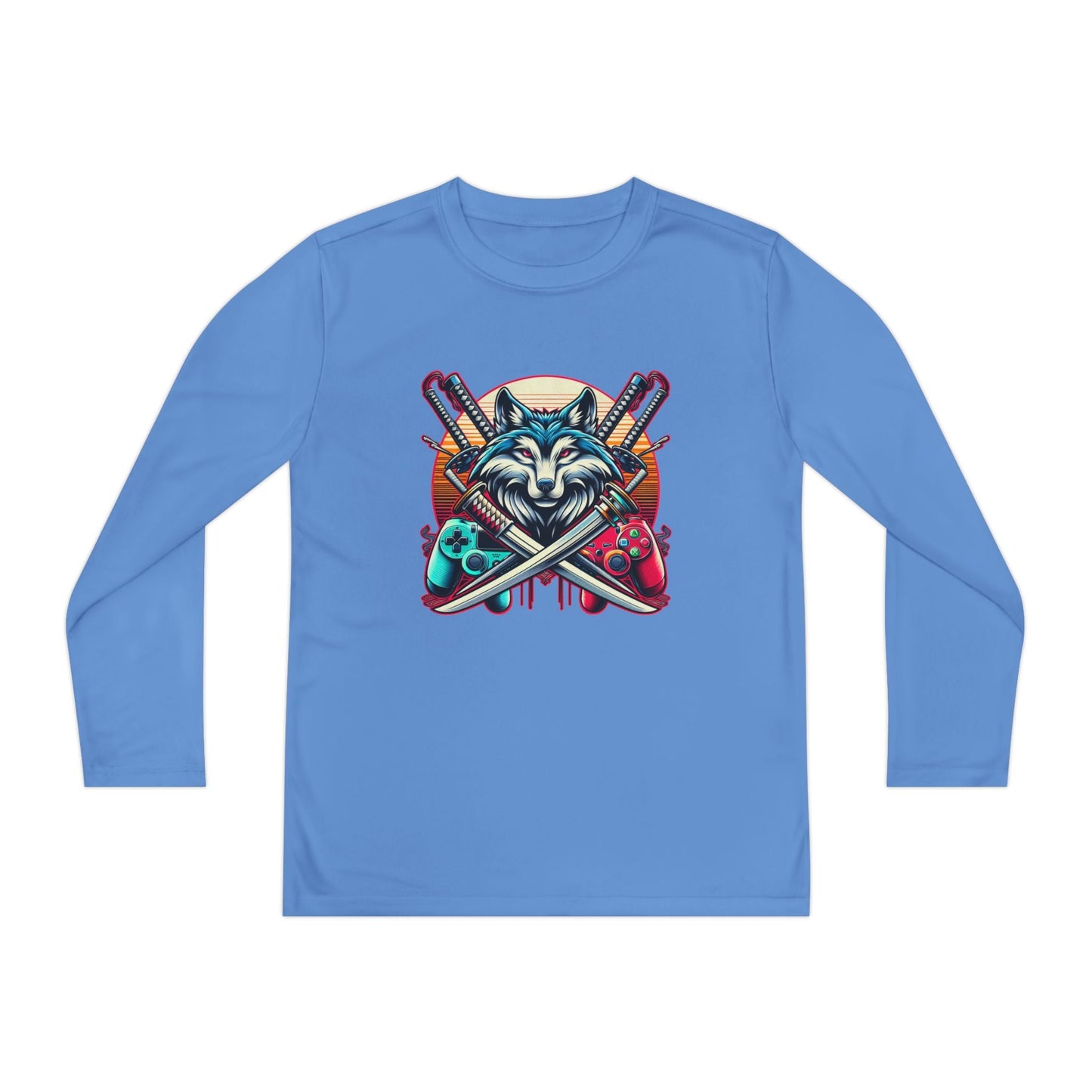 Xp wolf gamer long sleeve shirt