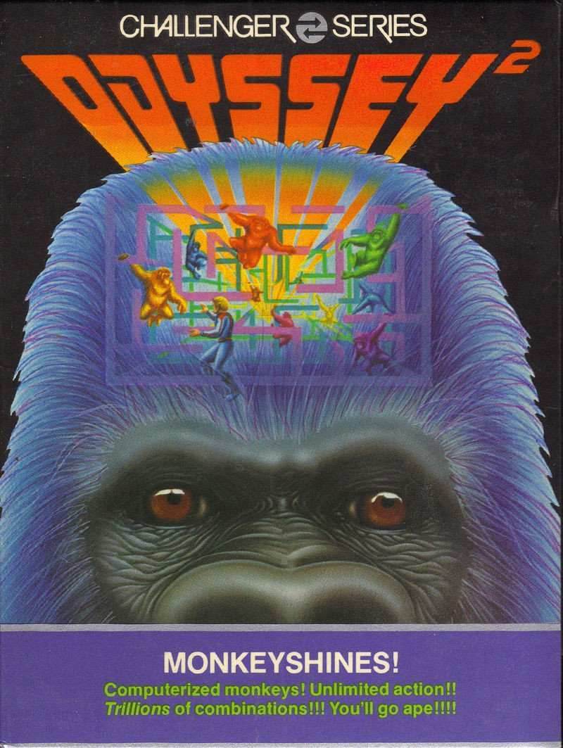 Monkeyshines! (Odyssey 2) - Game Manual Only