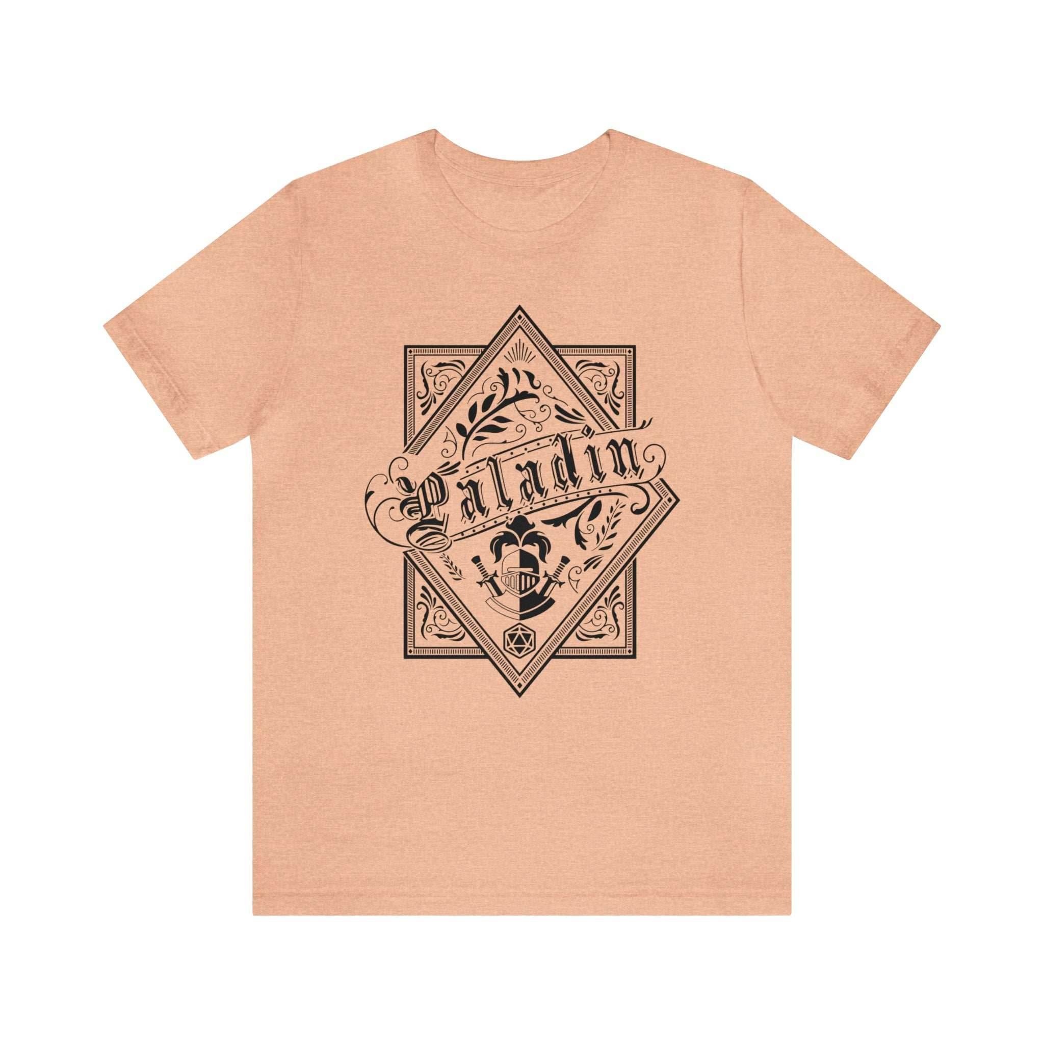 Paladin Class Shirt - Heather Peach / S