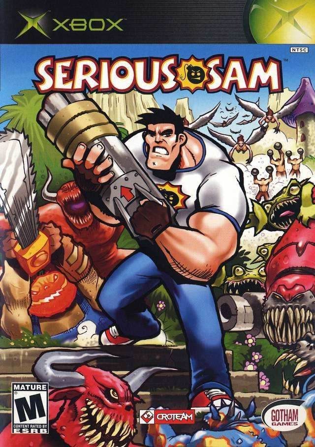 Serious Sam (Xbox) - Game Manual Only