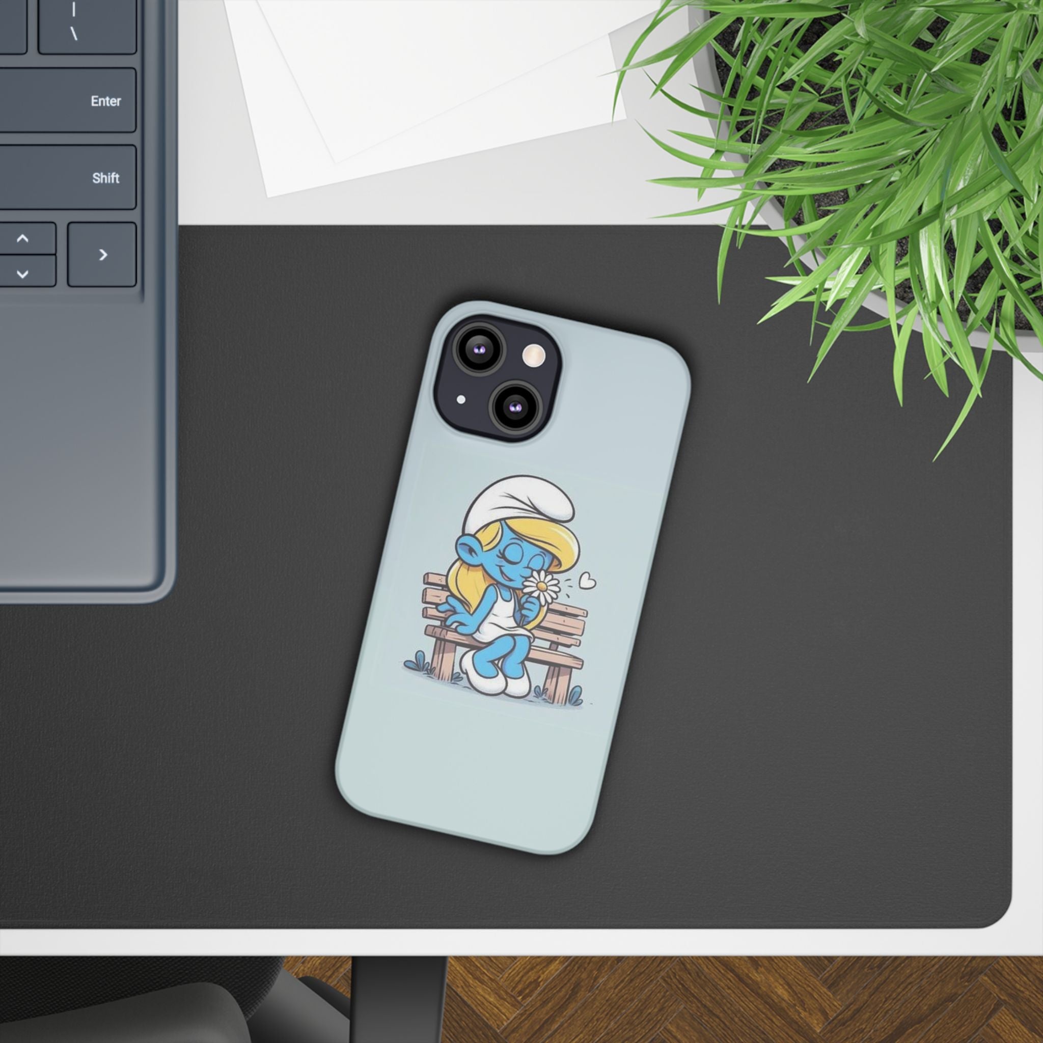 Lovable Cartoons Phone Case – Bring Romance to Your Device