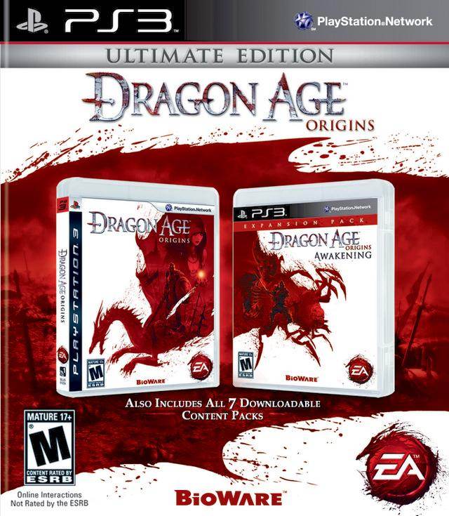 Dragon Age: Origins Ultimate Edition (Playstation 3) - Game Manual Only