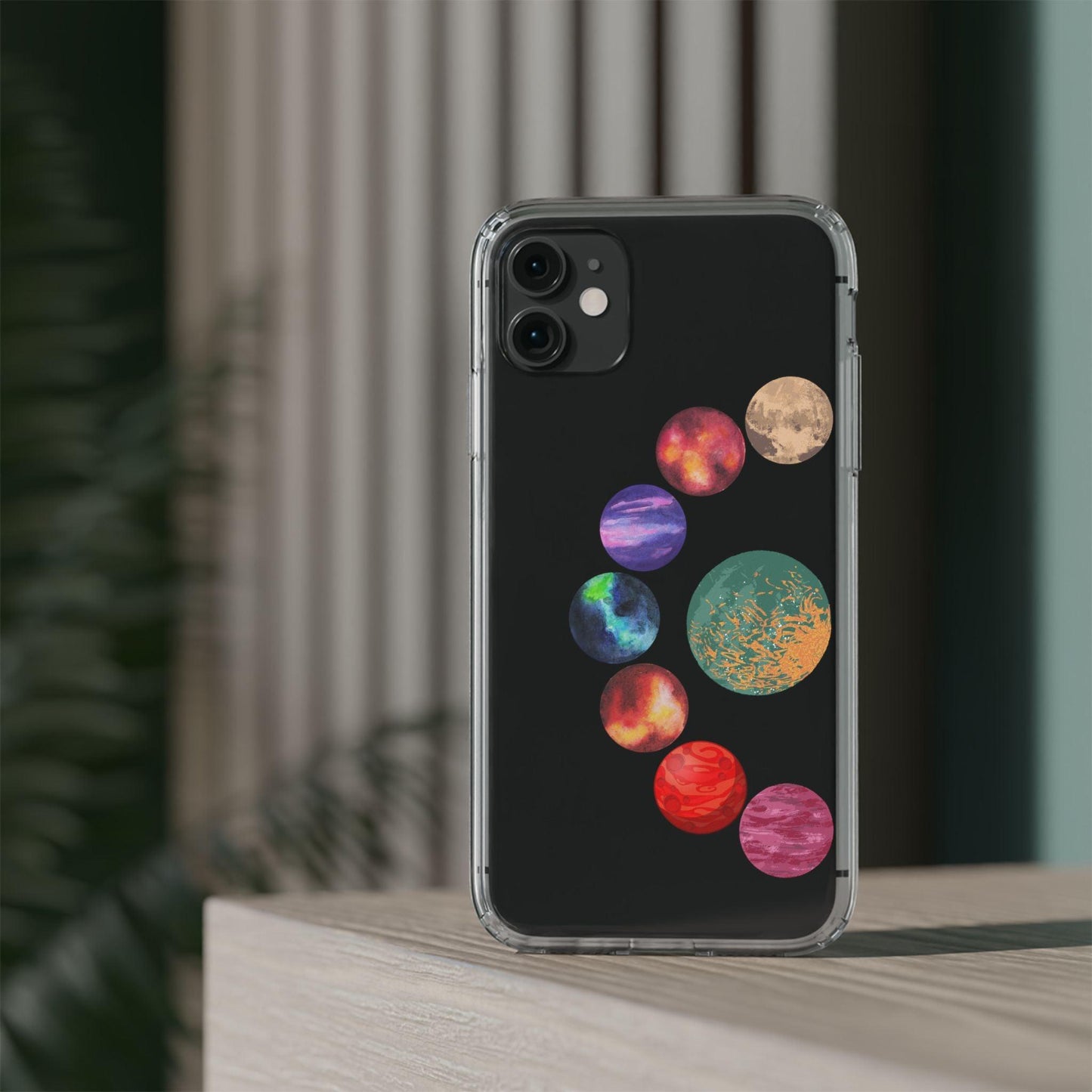 Clear Cases Lunar With Eight Colors