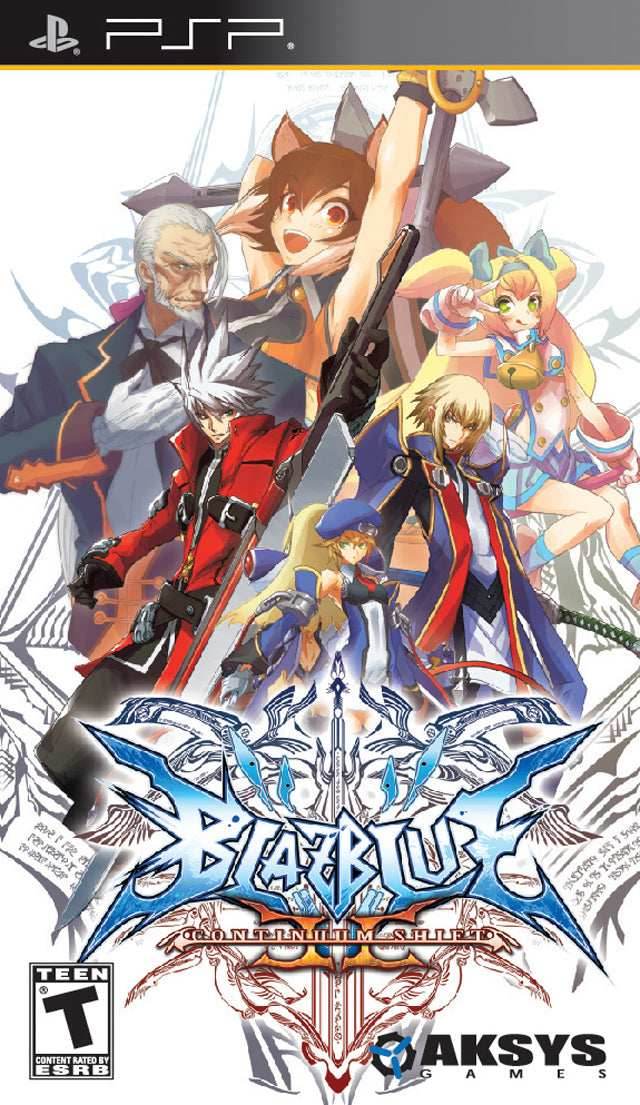 BlazBlue: Continuum Shift II (PSP) - Game Manual Only