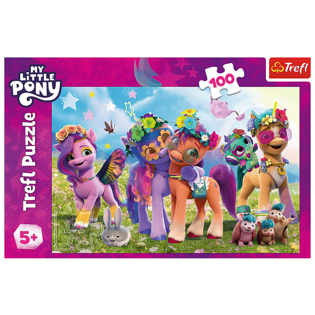 Trefl Red My Little Pony: Funny Ponies 100 Piece Puzzle