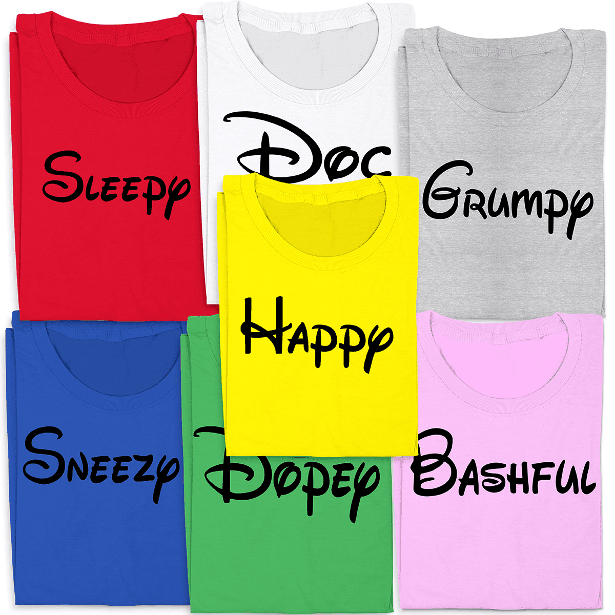 Grumpy - 7 Dwarfs Costume Mens T-shirt - Heather Grey / Mens Small