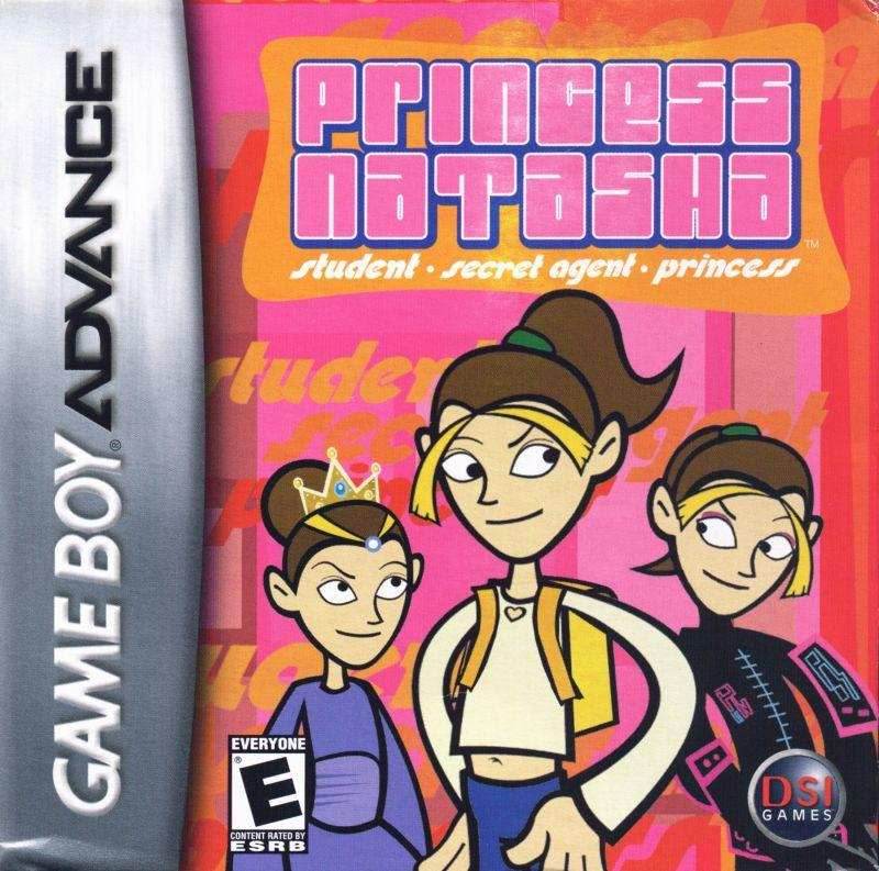 Princess Natasha: Student - Secret Agent - Princess (Gameboy Advance) - Game Manual Only