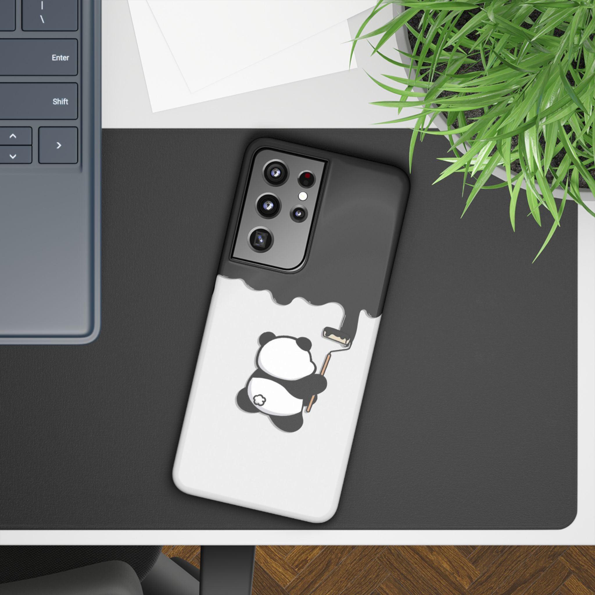 Artistic Panda Phone Case – A Masterpiece in the Making!