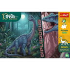Trefl Kids Treflik Family - Inspired By Nature Diplodocus 100 Piece Puzzle