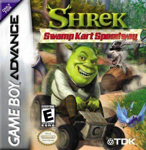 Shrek Swamp Kart Speedway (Gameboy Advance) - Game Manual Only