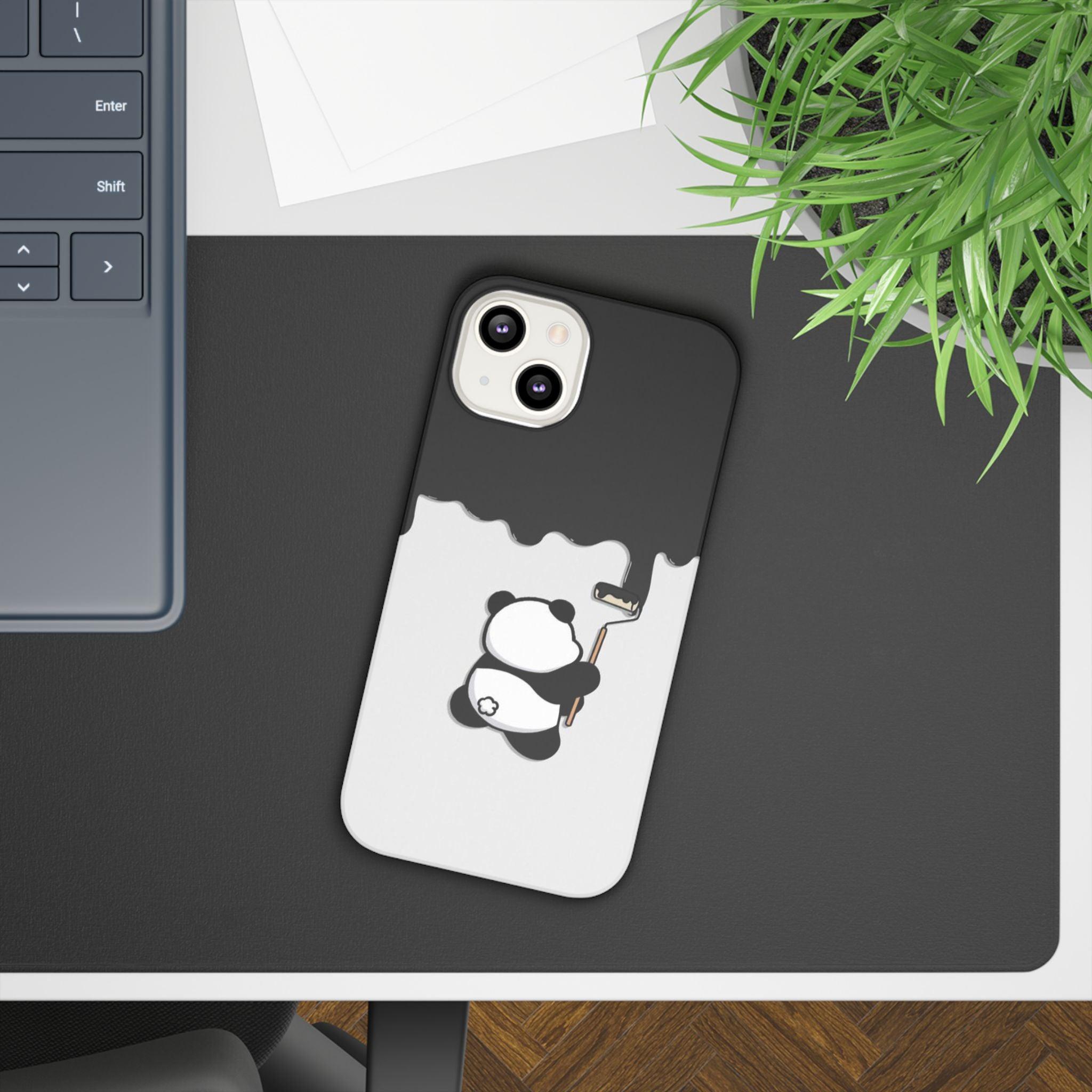Artistic Panda Phone Case – A Masterpiece in the Making!