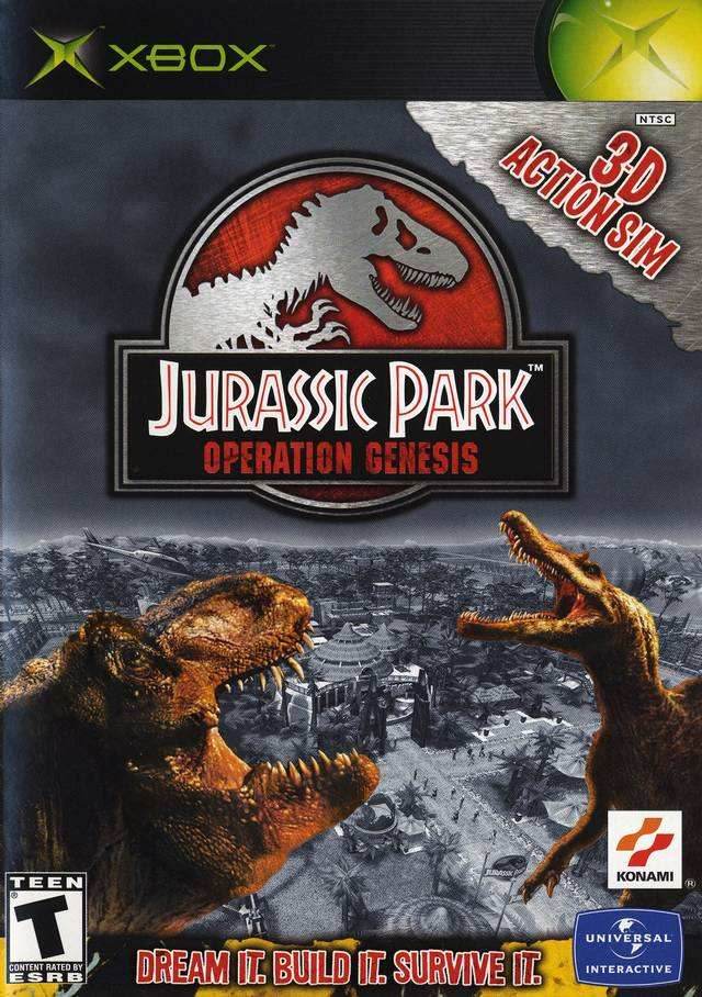 Jurassic Park: Operation Genesis (Xbox) - Game Manual Only