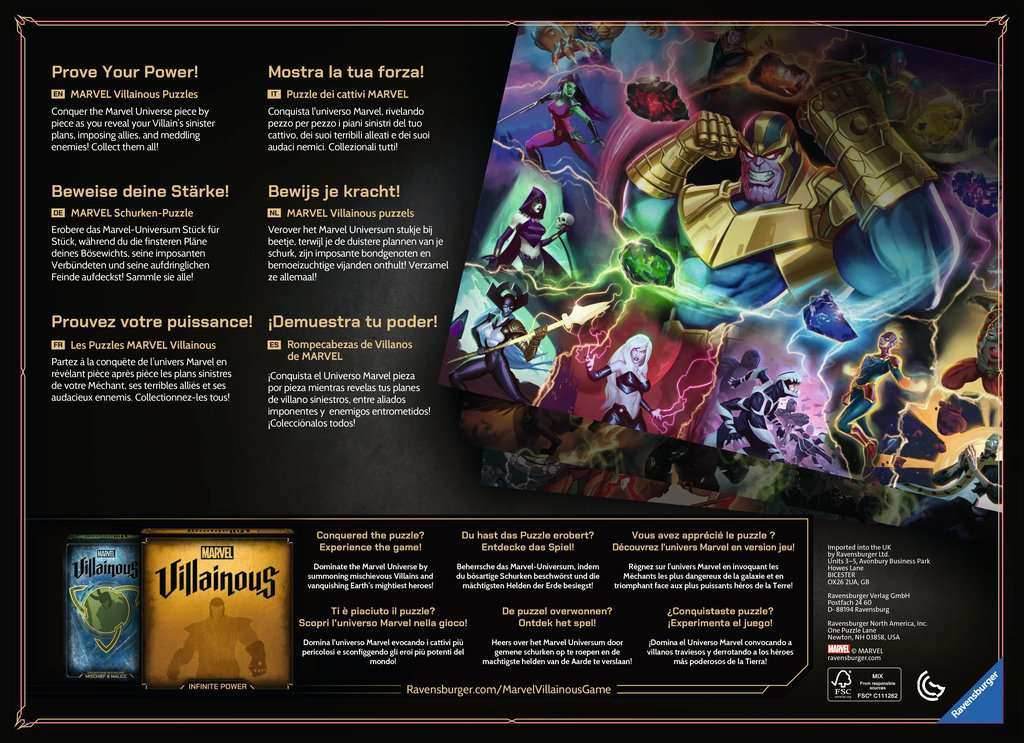 Puzzle: Marvel Villainous: Killmonger - 