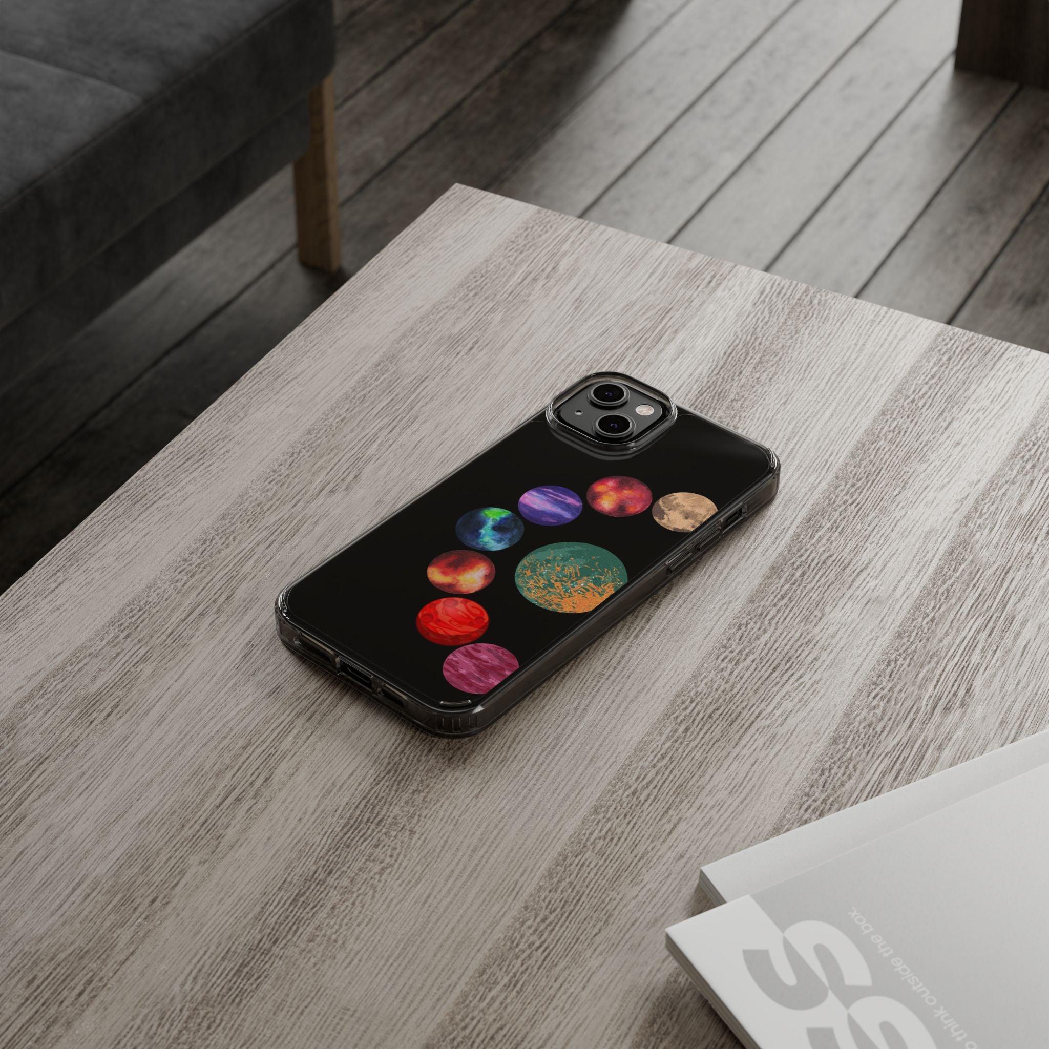 Clear Cases Lunar With Eight Colors