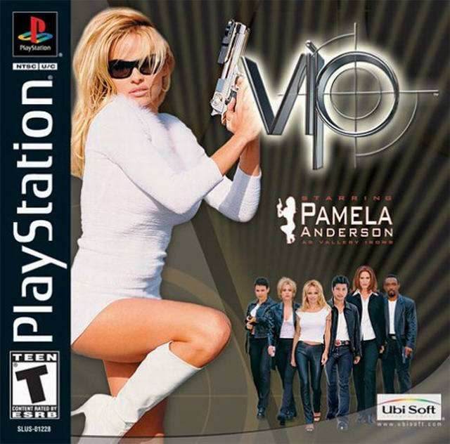 VIP Starring Pamela Anderson as Vallery Irons (Playstation) - Game Manual Only