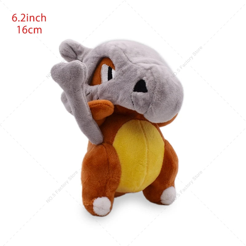 16cm Pokemon Cubone Osselait Tragosso Plush Toy Anime Soft Stuffed Peluche Doll For Baby Kids Halloween Christmas Gifts