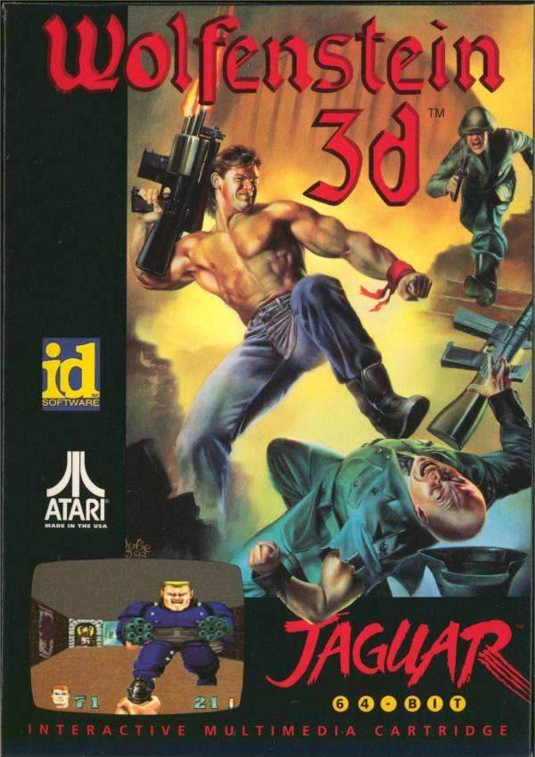 Wolfenstein 3D (Atari Jaguar) - Game Manual Only