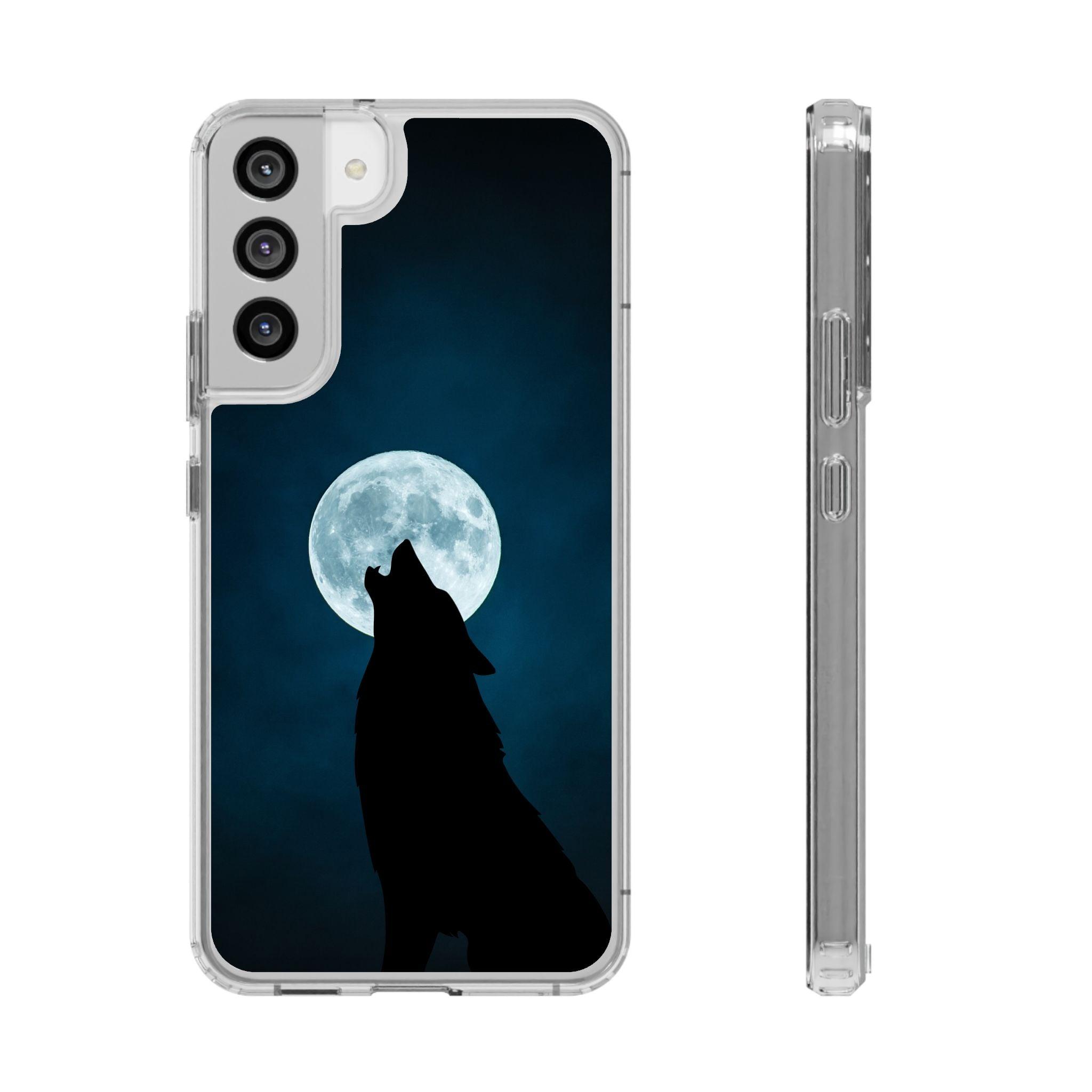 Full Moon and Wolf Clear Cases