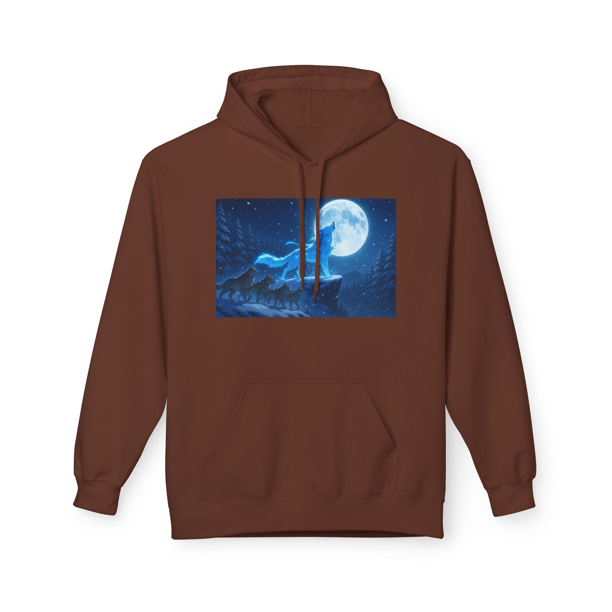the Blue wolf Spirit hoodie